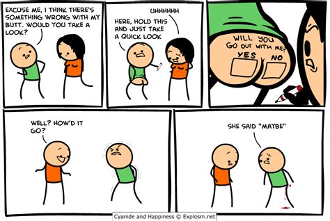 Watch the best Rule 34 Cyanide and Happiness videos in high-resolution, free and without registration.